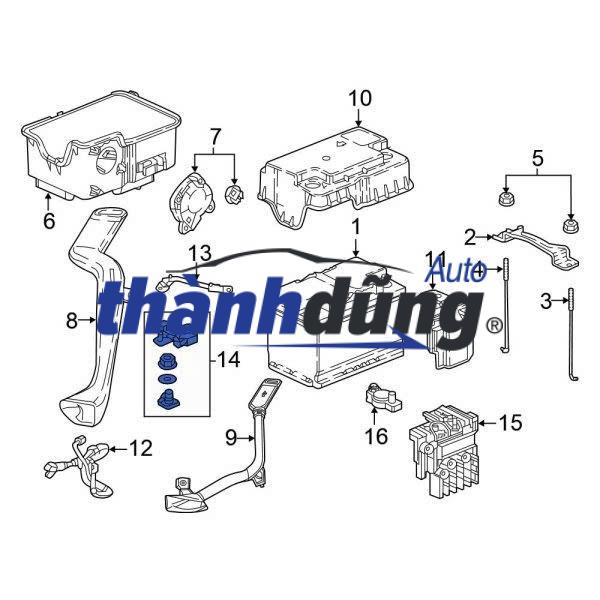 CẢM BIẾN DÒNG ĐIỆN ẮC QUY XE HONDA HRV 2020 | 38920T5A013 - Ảnh 6