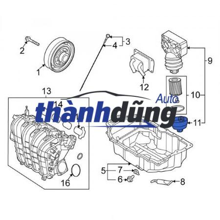 NẮP CỐC LỌC DẦU XE KIA SORENTO 2023 | 263152J000 - Ảnh 4