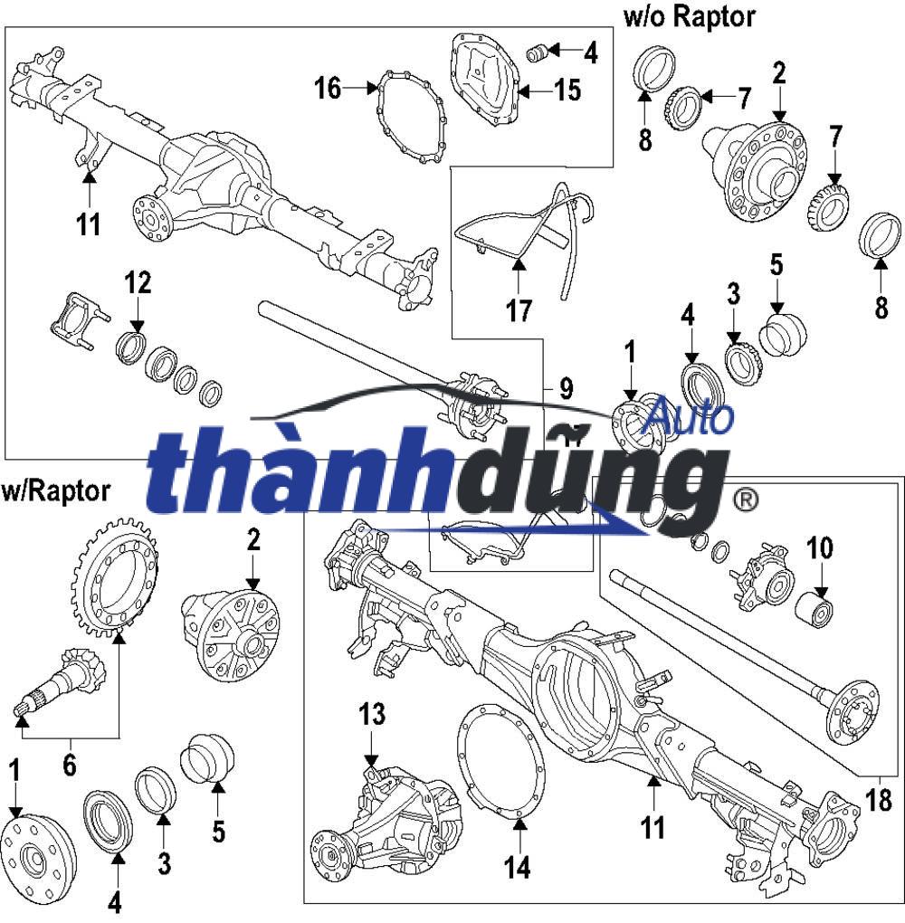 VÀNH CHẬU QUẢ DỨA XE SUZUKI CARRY PRO | 2730061J00 - Ảnh 6