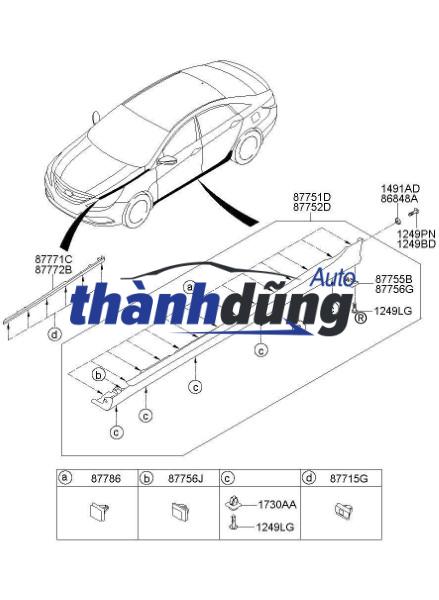 ỐP NHỰA CÁNH CỬA TRÁI XE MITSUBISHI XPANDER | 6512A725 - Ảnh 6