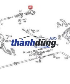 móc kéo phanh tay, cần gạt phanh tay