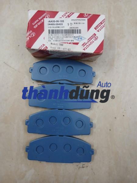 MÁ PHANH TRƯỚC TOYOTA HIACE 2.5 2010 | 0446526420