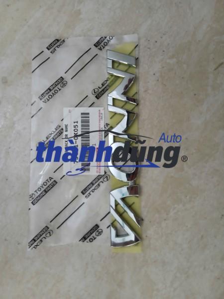 LOGO CHỮ INNOVA CỐP HẬU XE TOYOTA INNOVA 2012 | 754410K051
