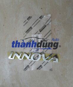 LOGO CHỮ INNOVA CỐP HẬU XE TOYOTA INNOVA 2012 | 754410K051
