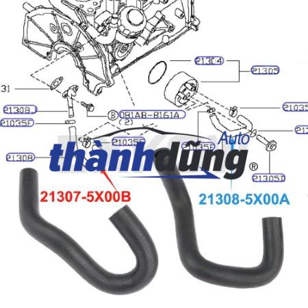 ỐNG LÀM MÁT KÉT NƯỚC NISSAN NAVARA 2011 | 21308EB71A - Ảnh 4