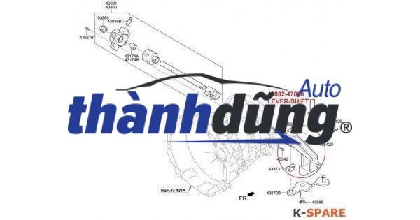 CƠ CẤU CẦN SỐ K4000S 2017-2023 | 4380047100 - Ảnh 4