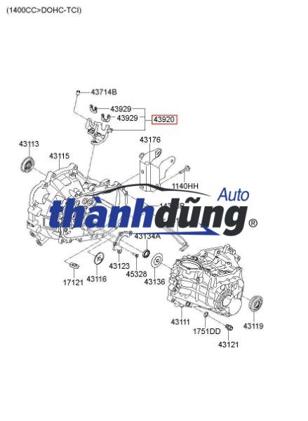 CƠ CẤU CẦN SỐ K4000S 2017-2023 | 4380047100 - Ảnh 5