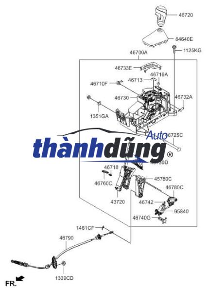 CƠ CẤU CẦN SỐ K4000S 2017-2023 | 4380047100 - Ảnh 6