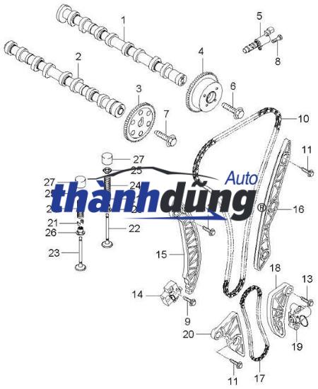 XUPAP NẠP FORD FOCUS 1.6 2015 | 1S4G6507FA - Ảnh 4