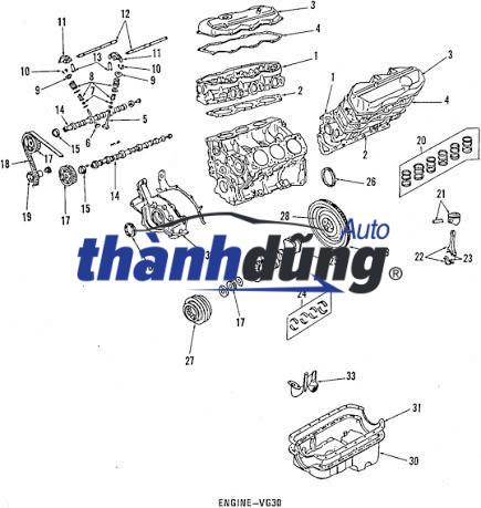 BÁNH RĂNG ĐẦU TRỤC CƠ NISSAN LIVINA 2007-2013 | 13021EE51B - Ảnh 4