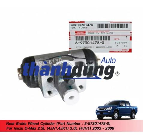 HEO THẮNG BÁNH SAU ISUZU NLR91PS | 5872200060 - Ảnh 4