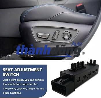 CÔNG TẮC CHỈNH GHẾ RH XE HYUNDAI SANTAFE 2019 | 882923S1004X - Ảnh 5