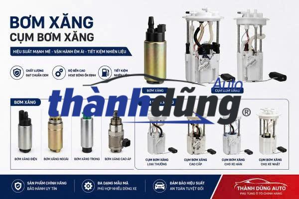 Bơm Xăng Ô Tô Bị Yếu: Nguyên Nhân, Dấu Hiệu & Cách Kiểm Tra