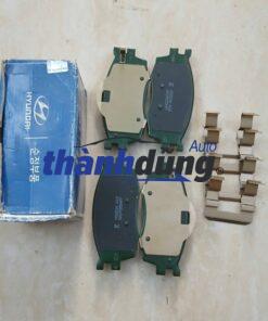 MÁ PHANH TRƯỚC XE HYUNDAI I20 2009 | 581011GA00
