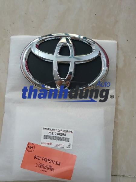 BIỂU TƯỢNG MẶT CA LĂNG TOYOTA FORTUNER 2018 | 753100K080