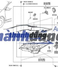 ĐÈN LÁI TRƯỚC MAZDA BT50 2018 | UL4M510L0B - Ảnh 3