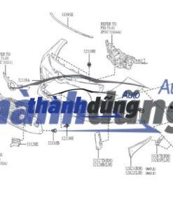 Alternative view of LOGO MẶT GA LĂNG MERCEDES GLC200 2020 | A0008800300