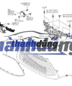 LOGO MẶT GA LĂNG MERCEDES GLC200 2020 | A0008800300 - Ảnh 5