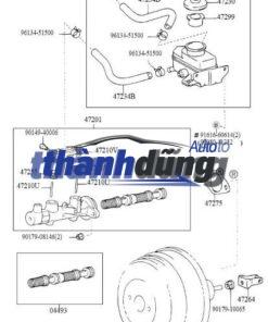 TỔNG PHANH HYUNDAI VERNA 2017-2021 | 58510H52000 - Ảnh 5