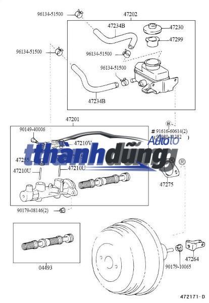 TỔNG PHANH HYUNDAI VERNA 2017-2021 | 58510H52000 - Ảnh 5